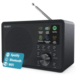 Majority Touro Internet Radio med Wifi och AM/FM