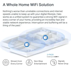 Mercusys Halo H60X Mesh Wifi 6-system 2-pack