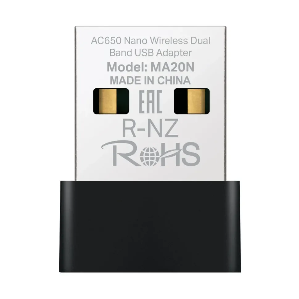 Mercusys MA20N AC650 USB-nätverksadapter
