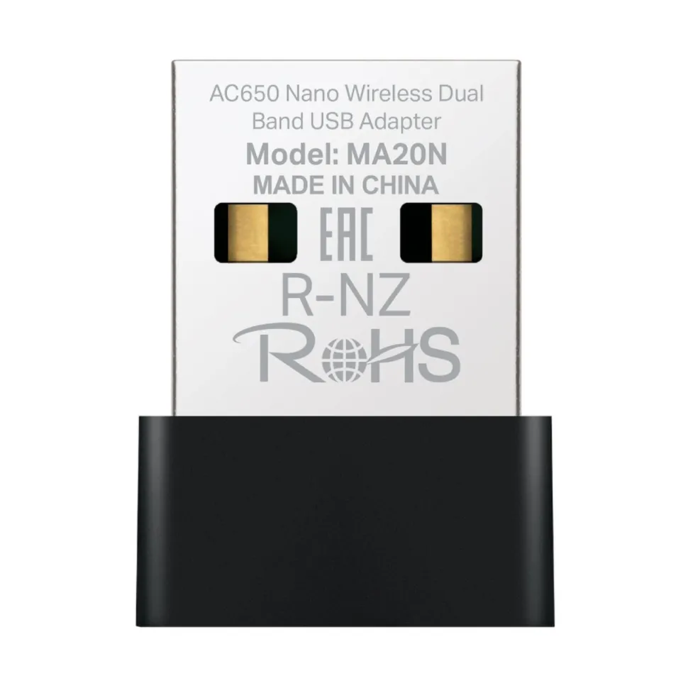 Mercusys MA20N AC650 USB-nätverksadapter