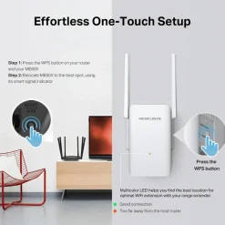 Mercusys ME80X Wifi 6-repeater AX3000