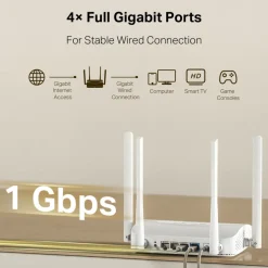Mercusys MR25WBE Dual Band BE3600 Wifi 7-router