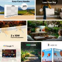METZ Bärbar 12 V Google TV 32