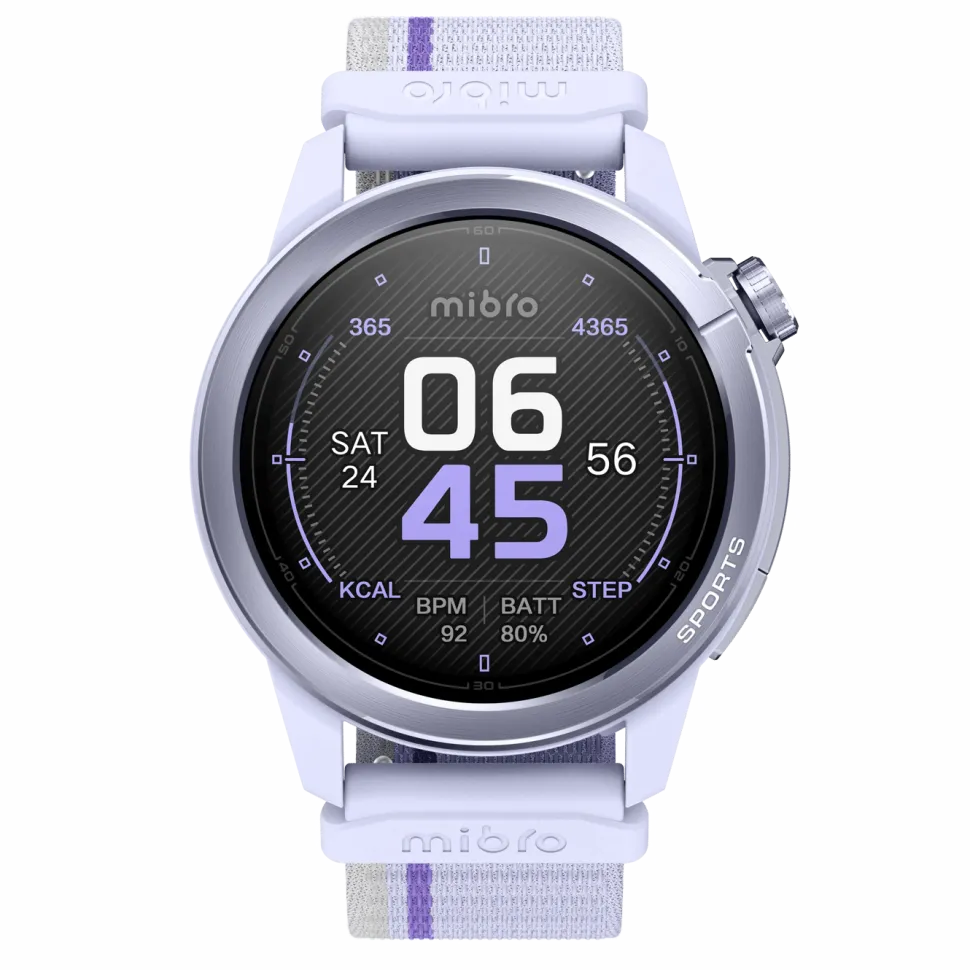 Mibro GS Active2 smartklocka Lila
