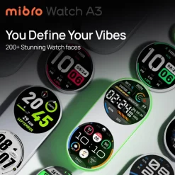 Mibro Watch A3 smartklocka Mörkgrå