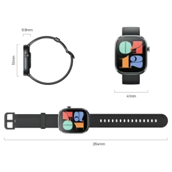 Mibro Watch C4 smartklocka Mörkgrå