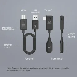 MiniX Neo C1 USB-C till HDMI trådlös displaydongel