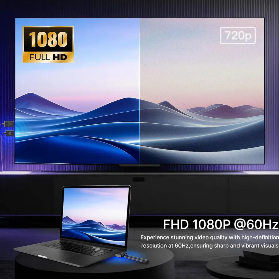 MiniX Neo H1 HDMI till HDMI trådlös displaydongel
