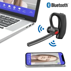 MIXX Mono Headset B10 trådlöst med ENC-mikrofon Svart