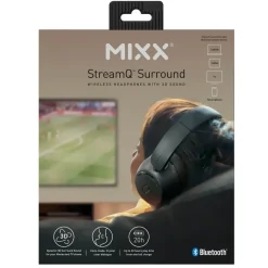 MIXX StreamQ Surround TV Trådlösa hörlurar