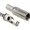 3,5 mm-kontakt i metall Hane 4-polig