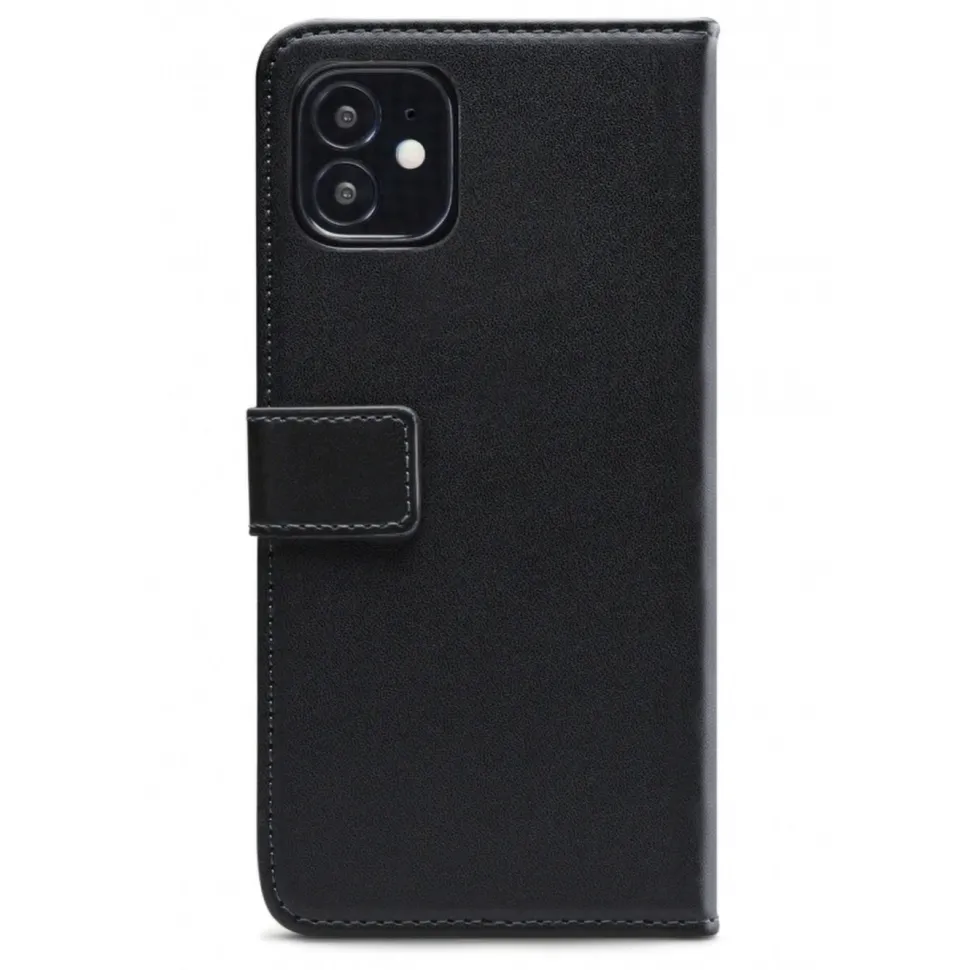 Mobilize Classic Gelly Wallet Book Case – Mobilskal för iPhone 12 mini Svart