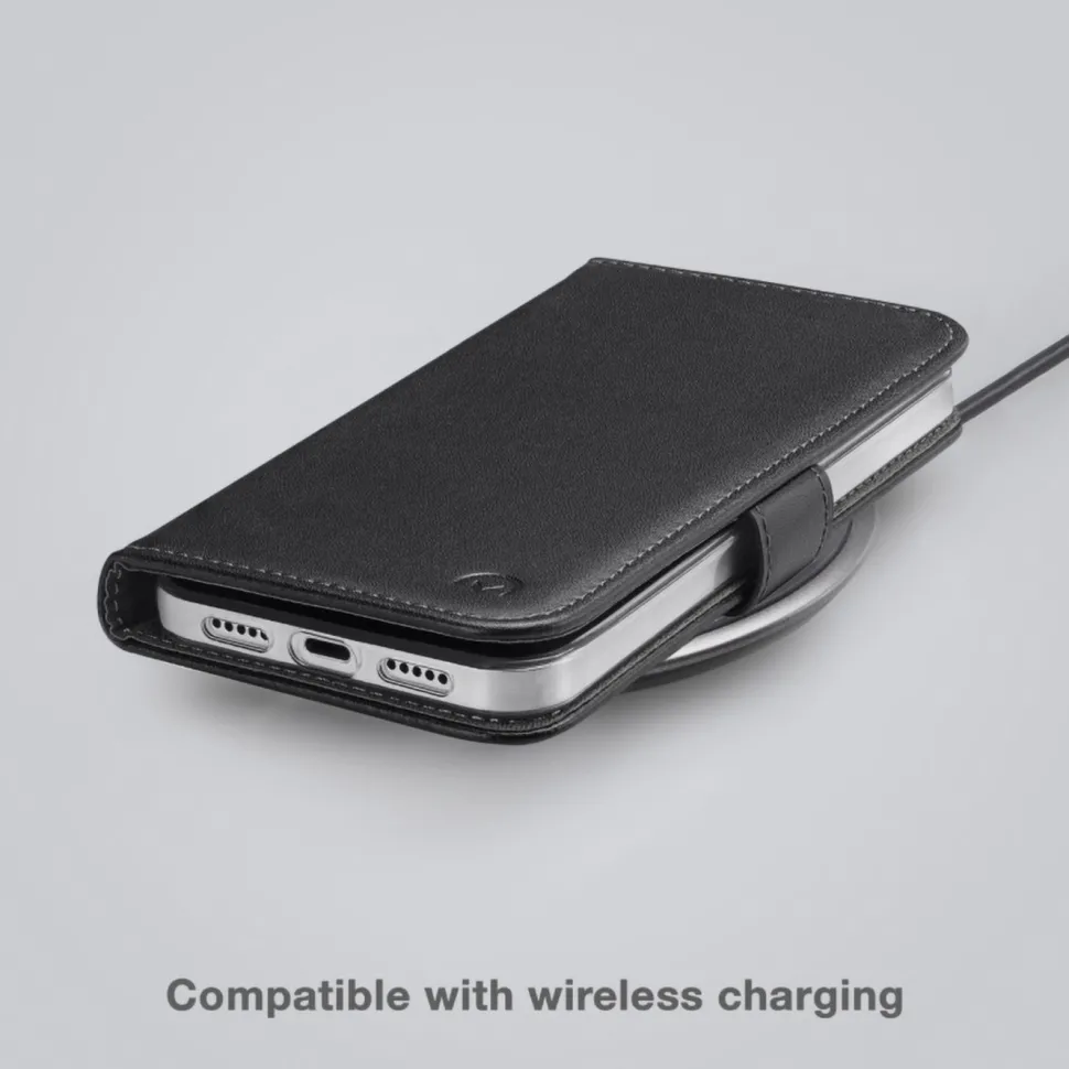 Mobilize Classic Gelly Wallet Book Case – Mobilskal för iPhone 14 Pro Max Svart