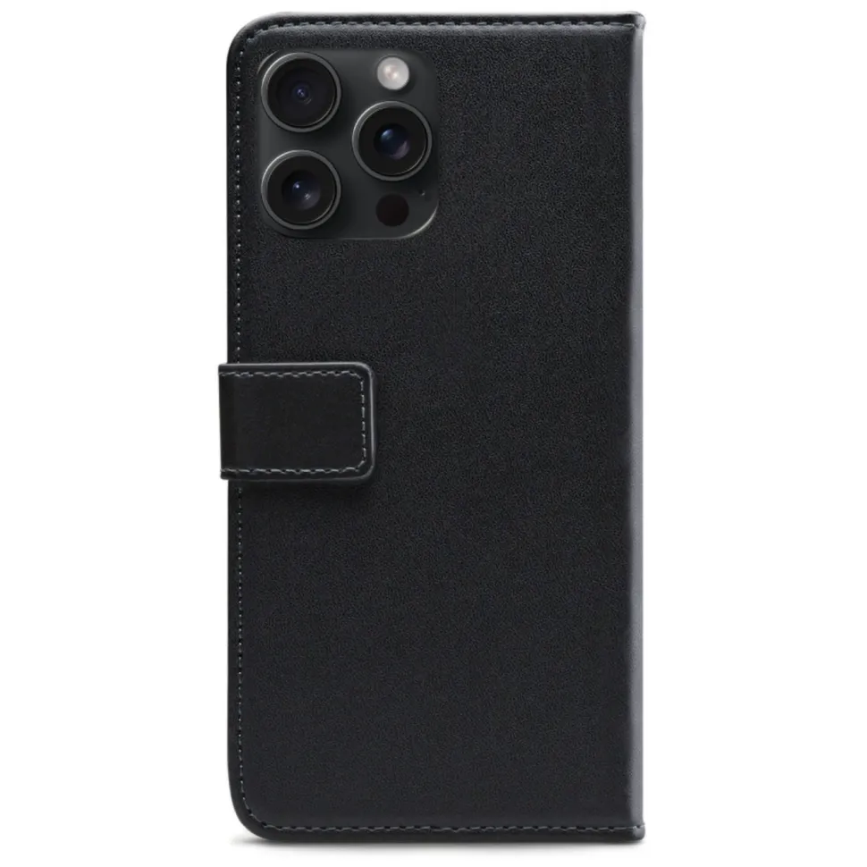 Mobilize Classic Gelly Wallet Book Case – Mobilskal för iPhone 15 Pro Max Svart