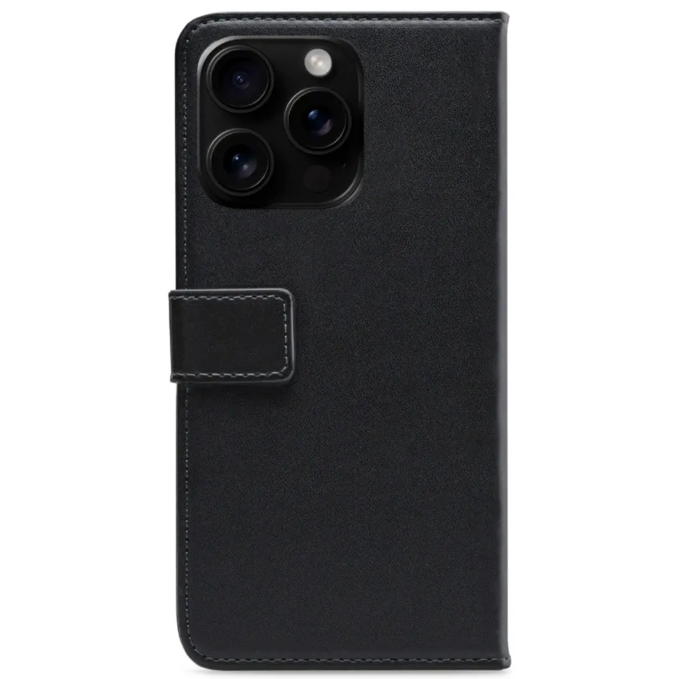 Mobilize Classic Gelly Wallet Book Case – Mobilskal för iPhone 16 Pro Max Svart