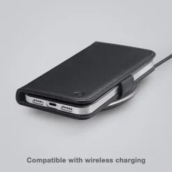 Mobilize Classic Gelly Wallet Book Case – Mobilskal för iPhone X/Xs Svart