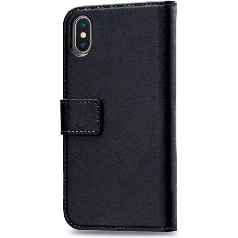 Mobilize Classic Gelly Wallet Book Case – Mobilskal för iPhone X/Xs Svart