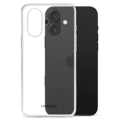 Mobilize Gelly Case – Mobilskal för iPhone 16 Plus Klar
