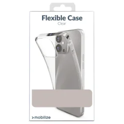 Mobilize Gelly Case – Mobilskal för iPhone 16 Plus Klar