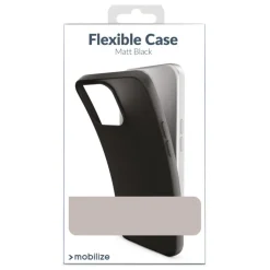 Mobilize Rubber Gelly Case – Mobilskal för iPhone 13 Pro Max Svart