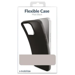 Mobilize Rubber Gelly Case – Mobilskal för iPhone 14 Pro Max Svart