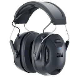 3M WorkTunes Connect & Solar hörselkåpor Bluetooth Svart