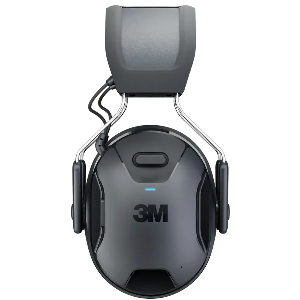 3M WorkTunes Connect & Solar hörselkåpor Bluetooth Svart