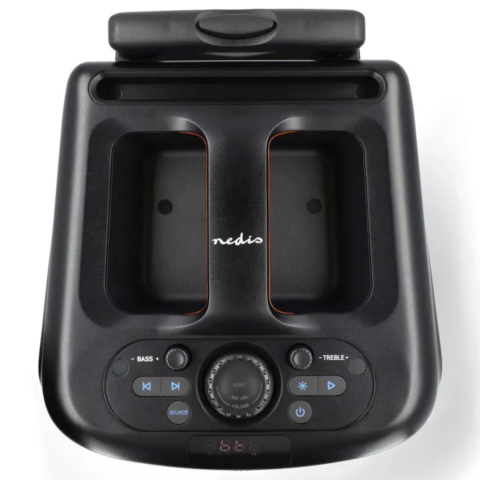 Nedis Bluetooth Party Speaker med karaokefunktion