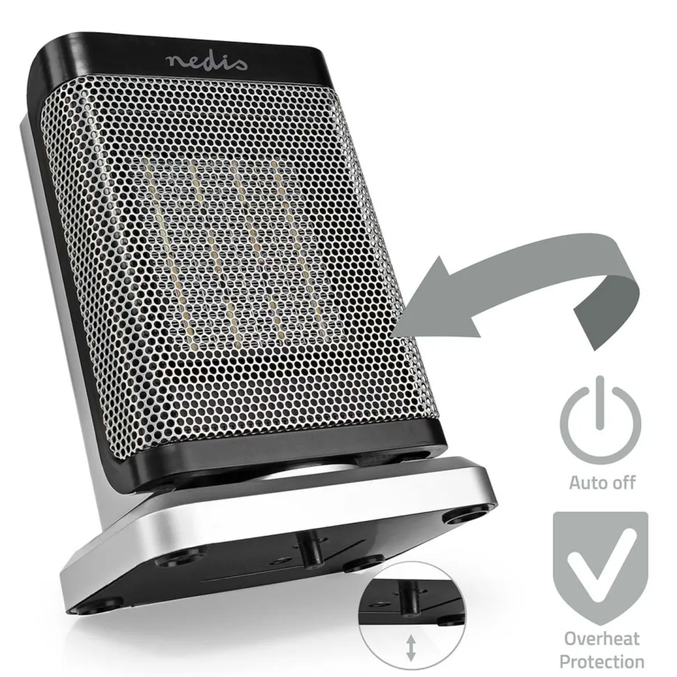 Nedis Keramisk Värmefläkt 1500 W