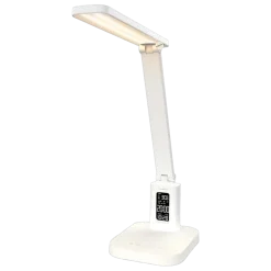 Nedis Laddbar LED-skrivbordslampa med display