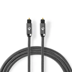 Nedis Optisk ljudkabel Toslink 1 m