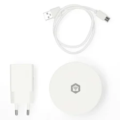 Nedis SmartLife luftkvalitetsmätare med CO₂-sensor och wifi