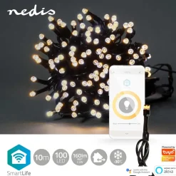 Nedis SmartLife Varmvit Ljusslinga 10 m