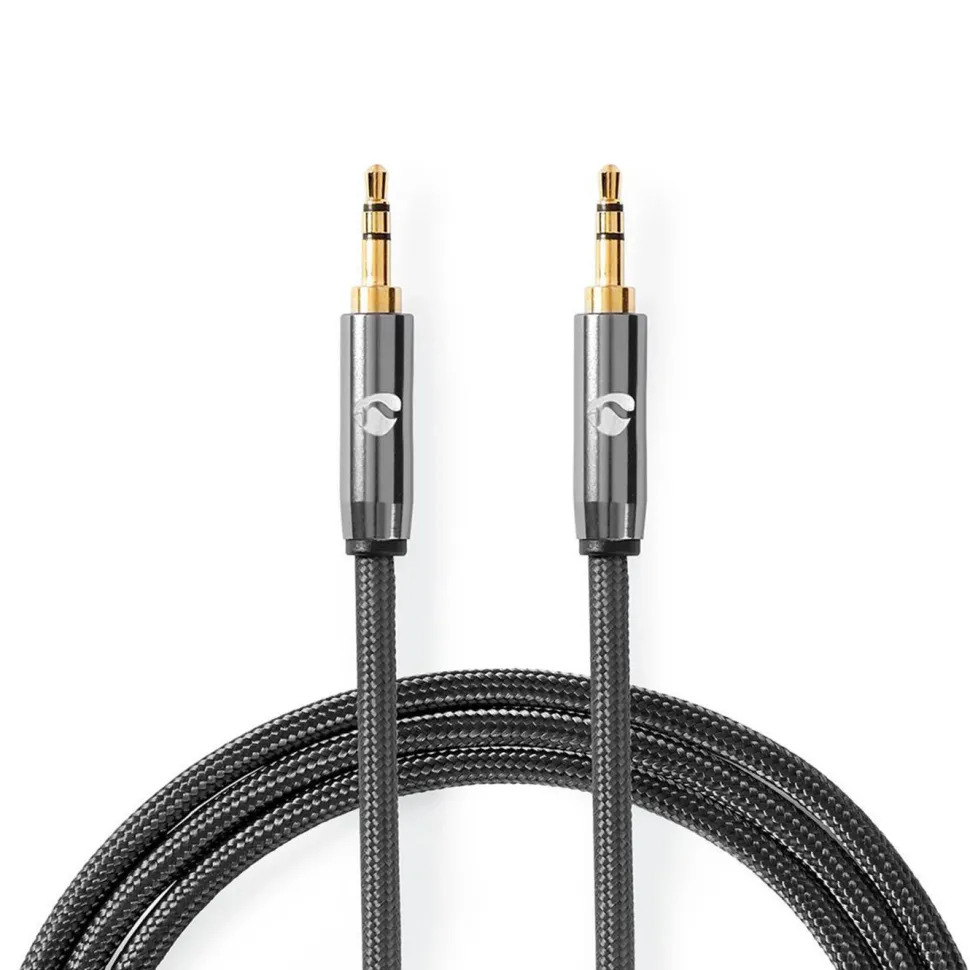 Nedis Stereoljudkabel 3,5 mm hane till hane 2 m