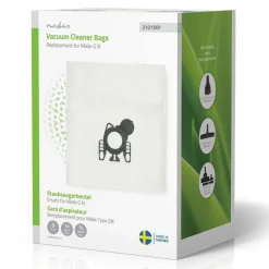 Nedis Syntetisk dammsugarpåse till Miele GN 8-pack