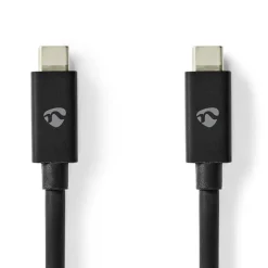 Nedis USB-C 4.0 Gen 3x2-kabel 1 m
