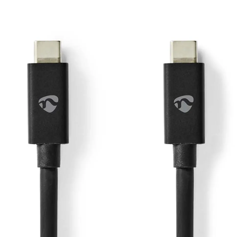 Nedis USB-C 4.0 Gen 3x2-kabel 1 m