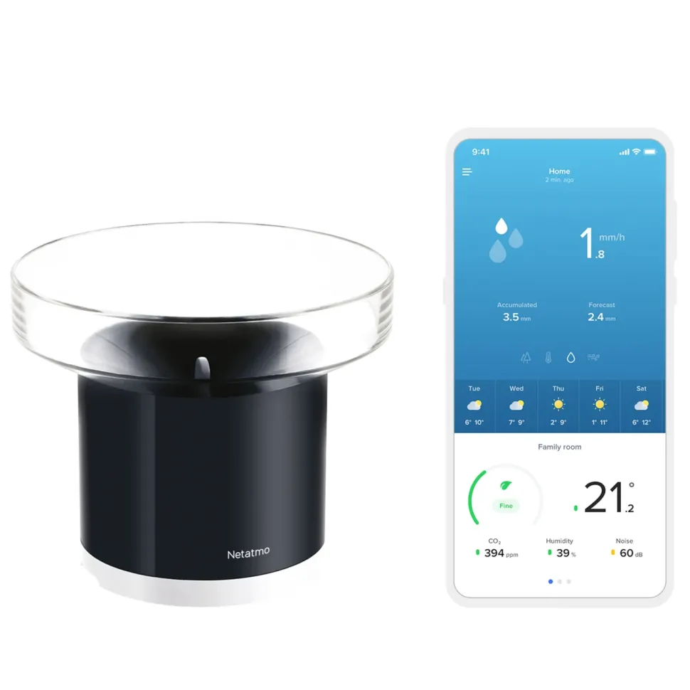 Netatmo Regnsensor för Netatmo väderstation