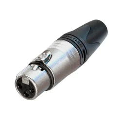 Neutrik XLR-hona Silver
