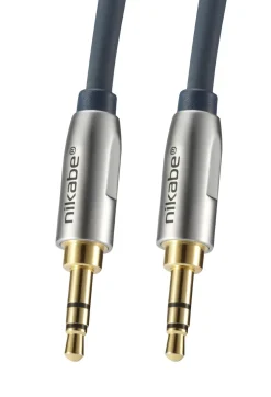 Nikabe Ljudkabel med 3,5 mm-kontakt 1 m