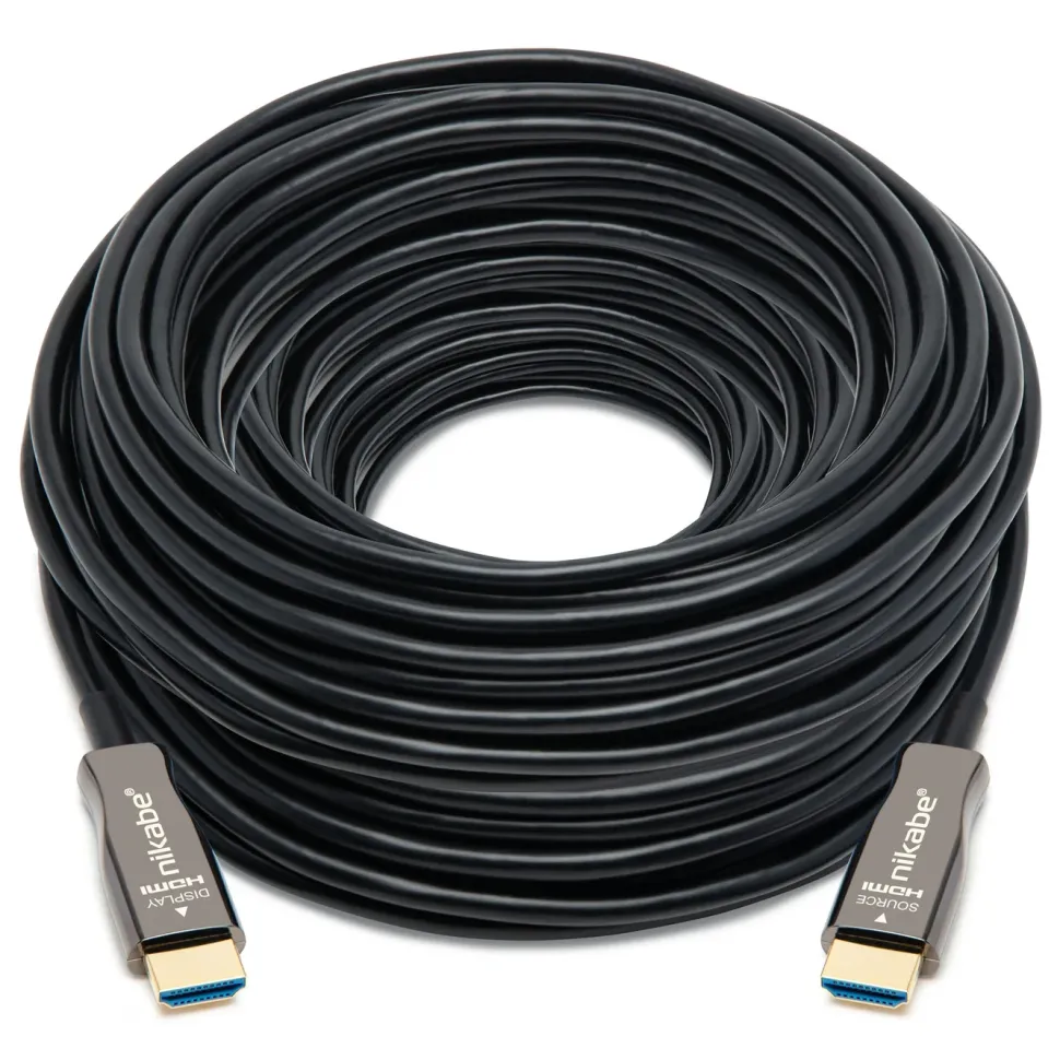 Nikabe Optisk Ultra High Speed HDMI 2.1-kabel 30 m