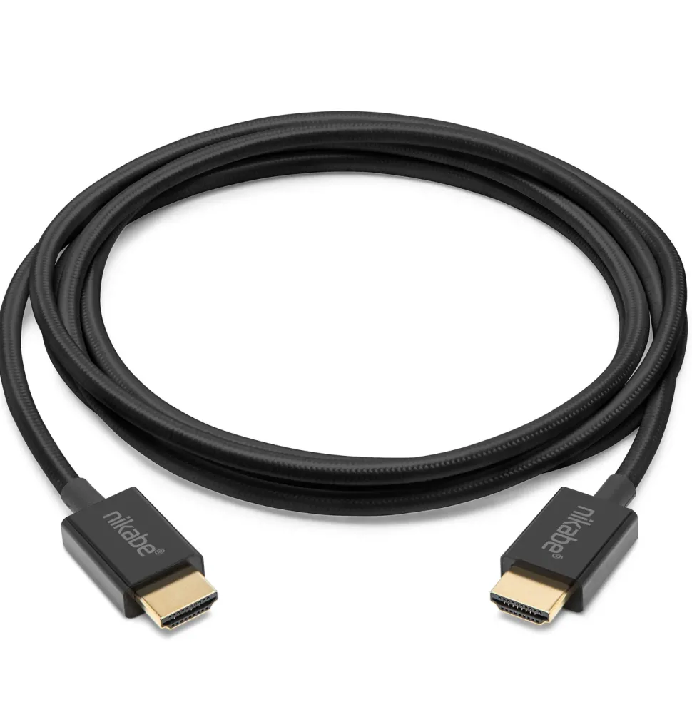Nikabe Ultra Slim HDMI-kabel med 8K-stöd Svart 2 m