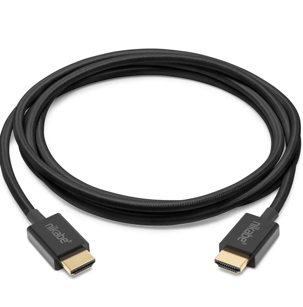 Nikabe Ultra Slim HDMI-kabel med 8K-stöd Svart 2 m