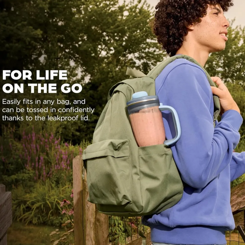 Ninja BlendBoss personlig mixer med resebägare Cyberspace
