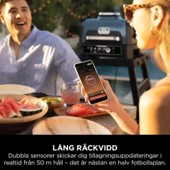 Ninja ProChef trådlös stektermometer Svart/silver