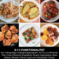 Ninja Stacked Dual Zone varmluftsfritös 7,6 L