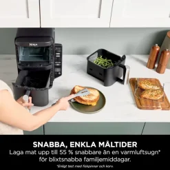 Ninja Stacked Dual Zone varmluftsfritös 7,6 L