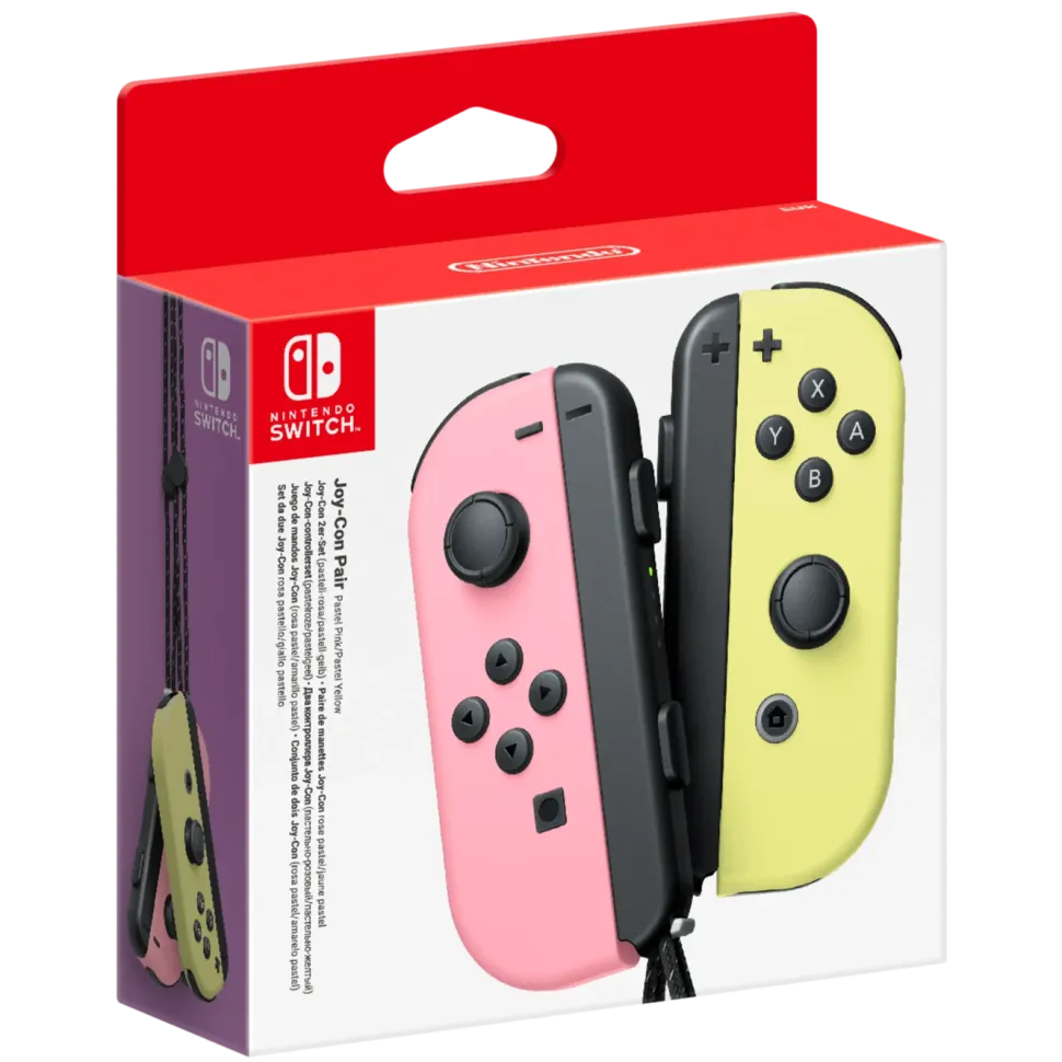 Nintendo Joy-Con Pair Handkontroller Rosa/Gul