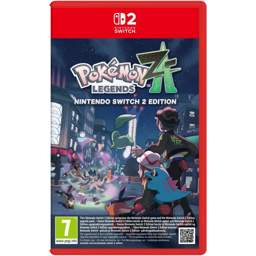Nintendo Switch 2 Spelkonsol 7,9" med Pokémon Legends: Z-A Bundle