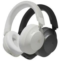Nomadelic Solo 550 trådlösa over-ear-hörlurar med Hybrid ANC Beige